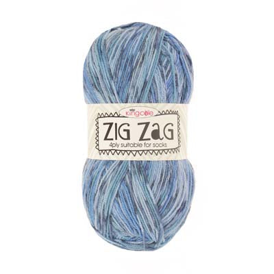 King Cole Yarns - Zig Zag 4 ply
