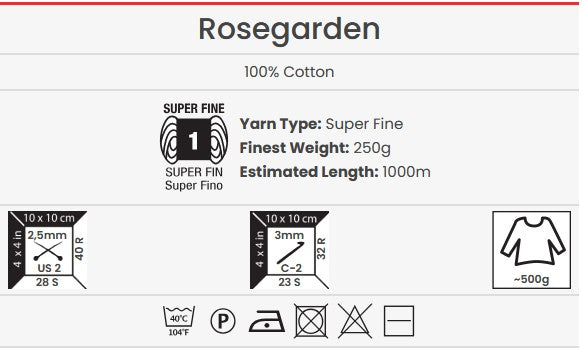 Yarnart - Rosegarden