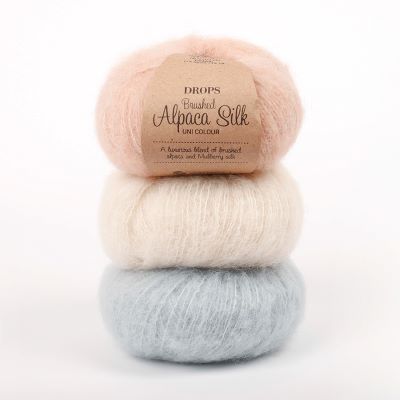 Drops - Brushed Alpaca silk