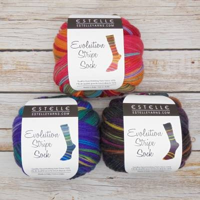 Evolution stripe sock