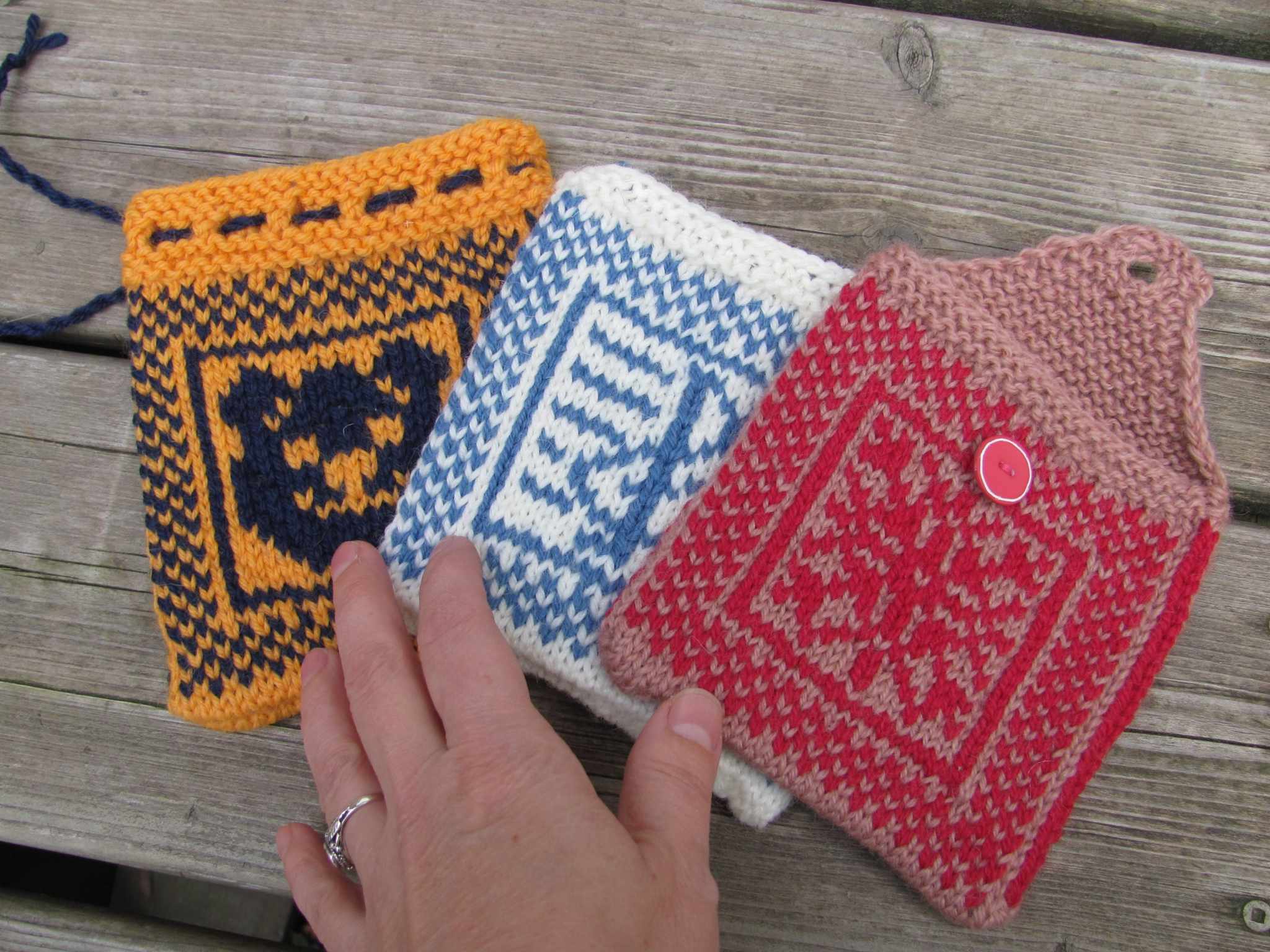 Atelier tricot - le jacquard