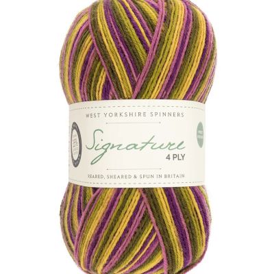 West Yorkshire Spinners - signature 4 ply - Cocktail